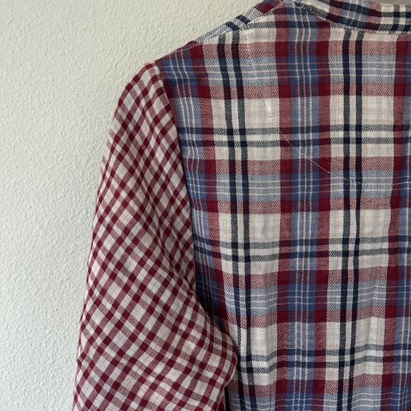 Vintage Y2K April Cornel Damask Print Pleat Front Dress Medium Maxi - Picture 10 of 14